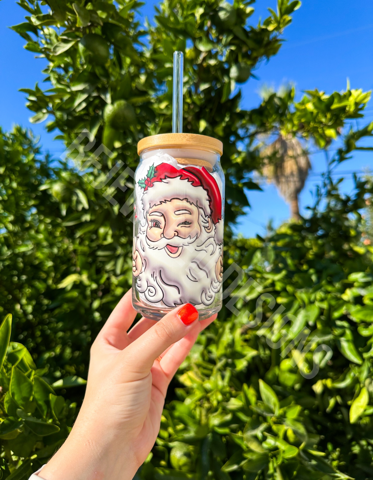 Santa Baby Beer Can