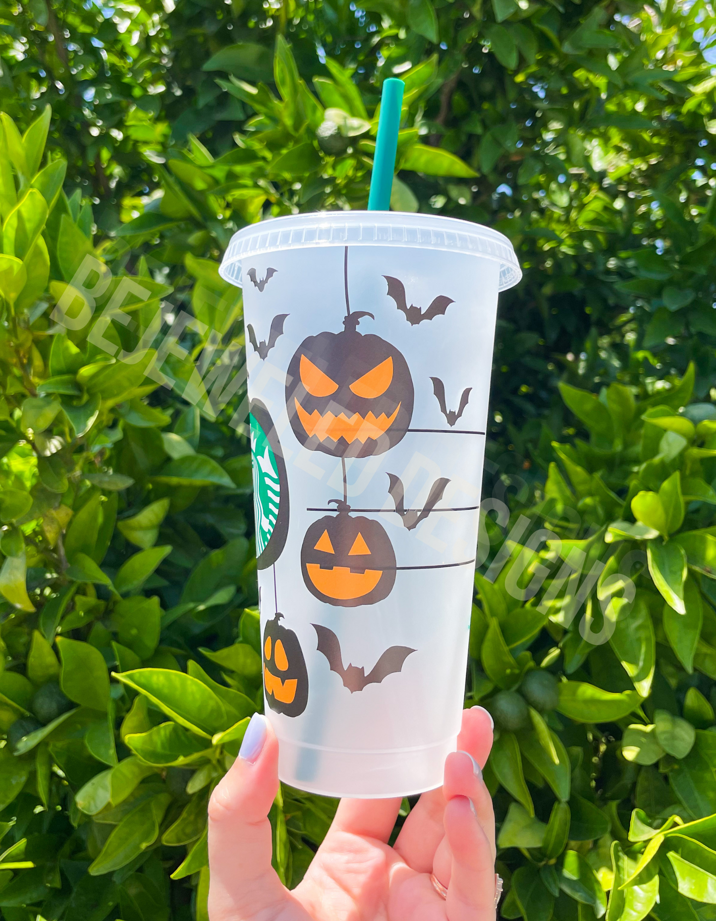 Spooky Pumpkins Cold Cup