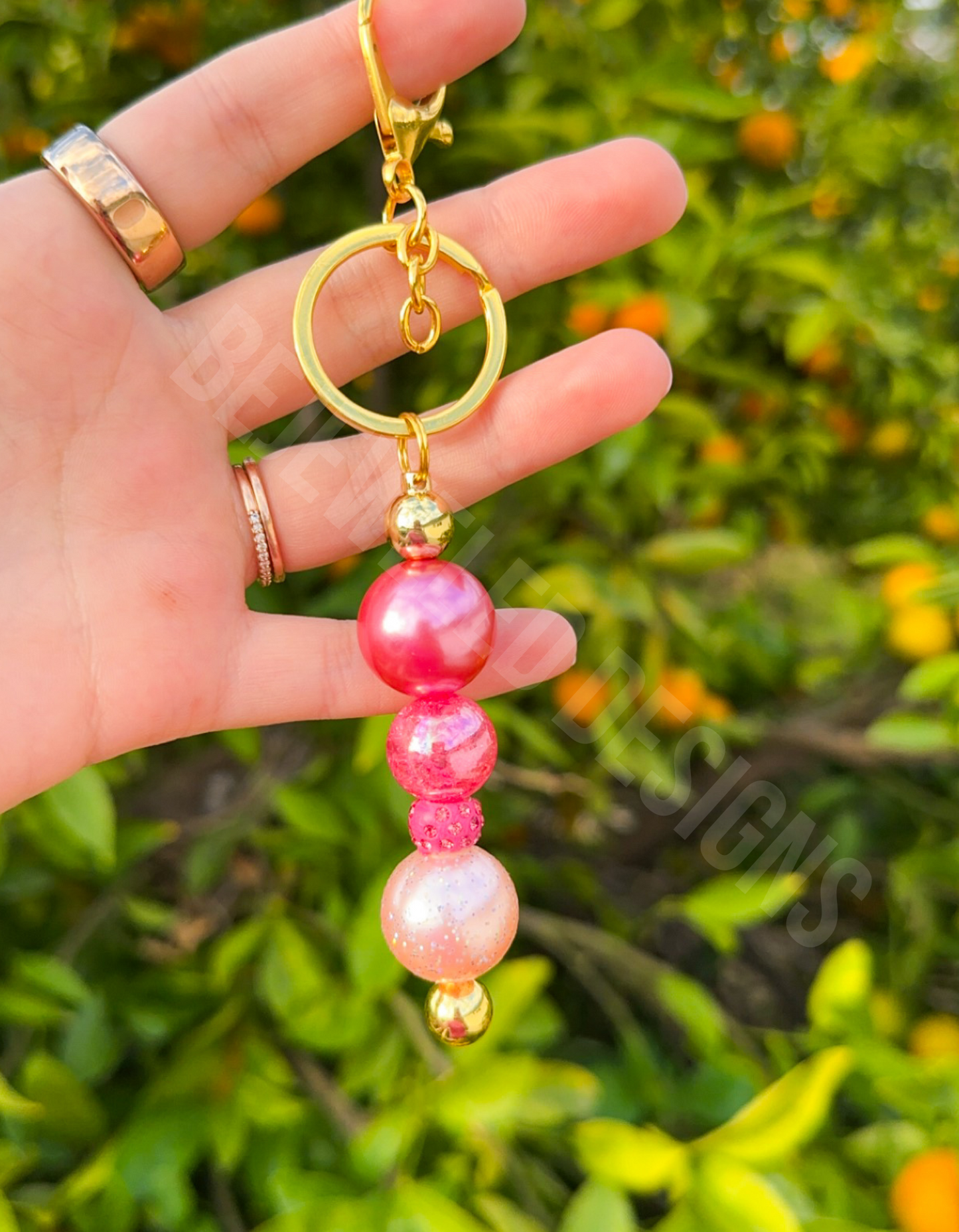 Pink Vibes Keychain