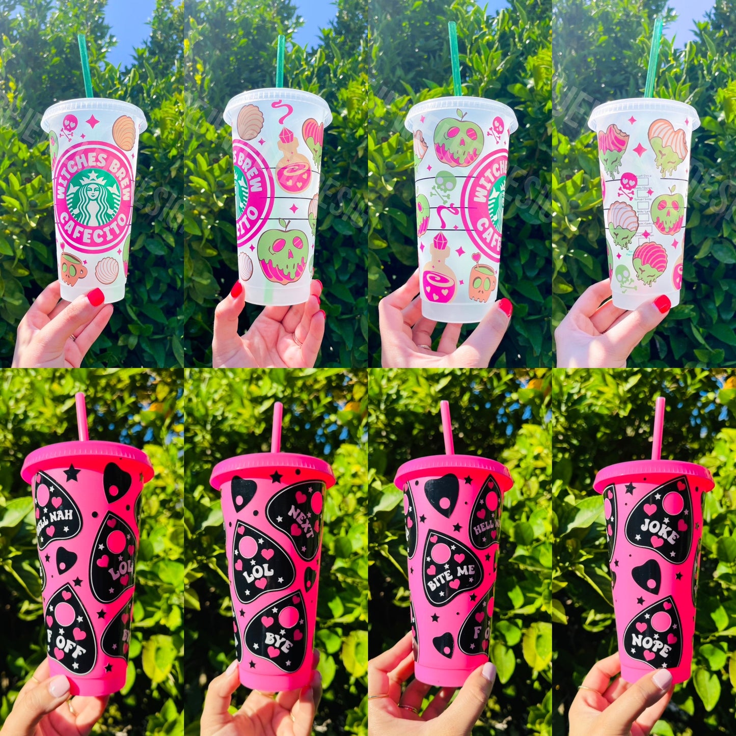 Halloween Cold Cups