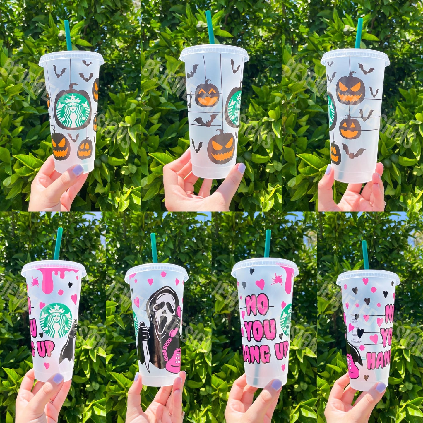 Halloween Cold Cups