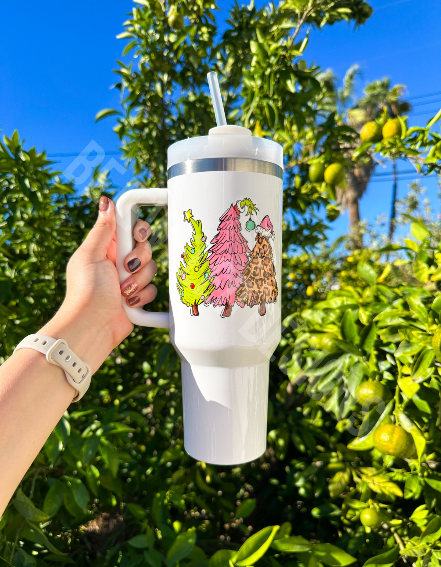 Holiday Trees 40 OZ Tumbler