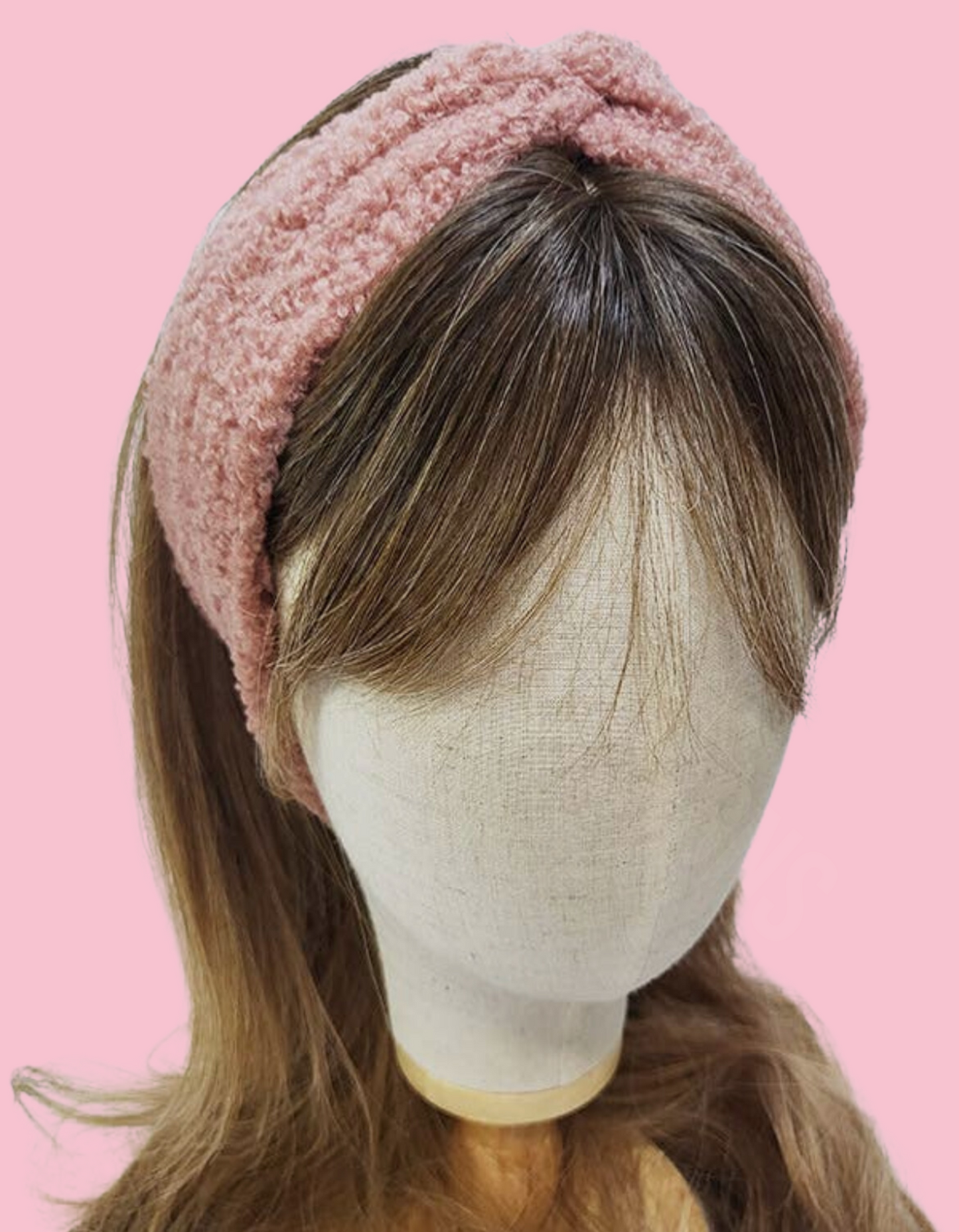 Fluffy Center Twisted Headband
