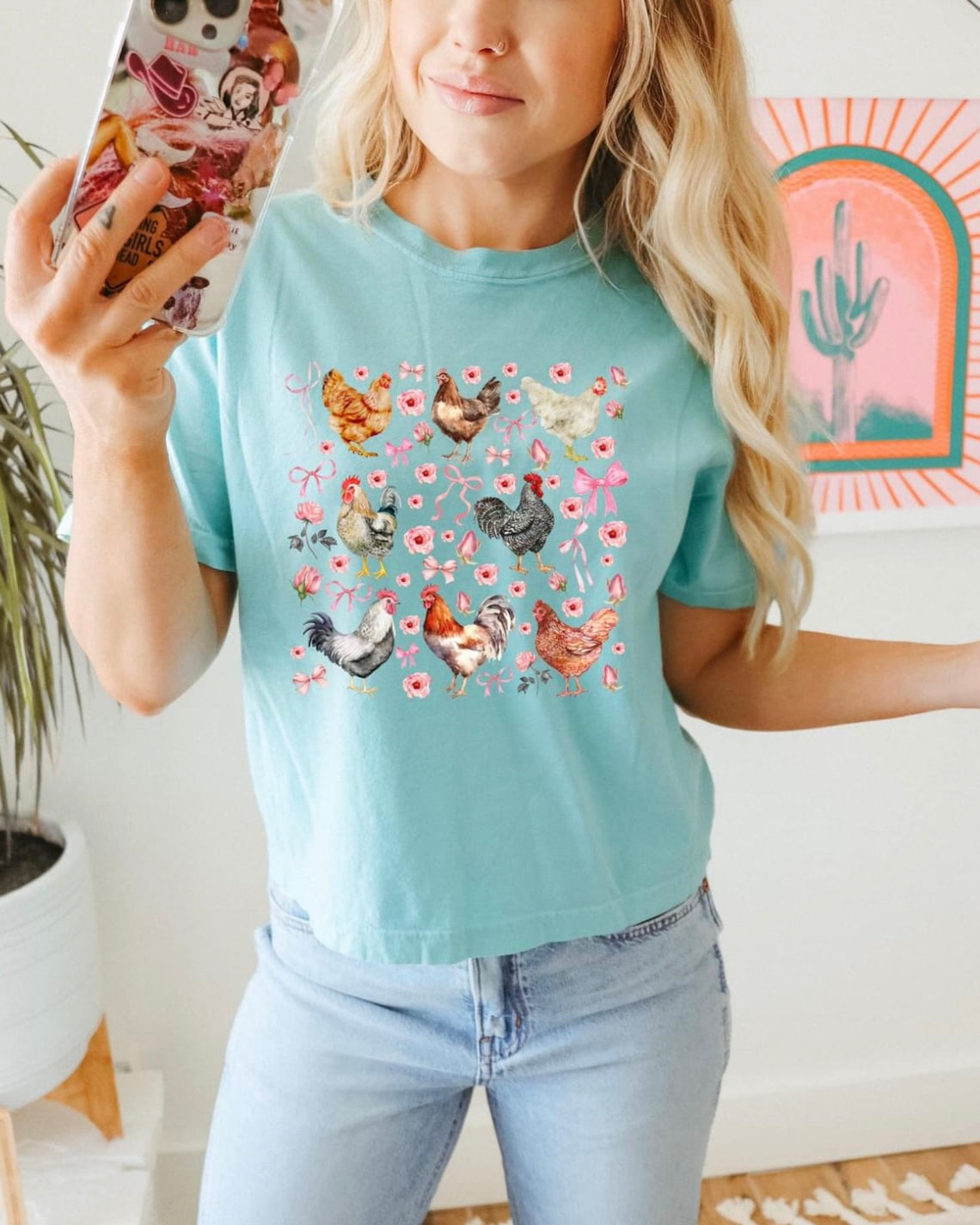 Chickens & Bows Shirt