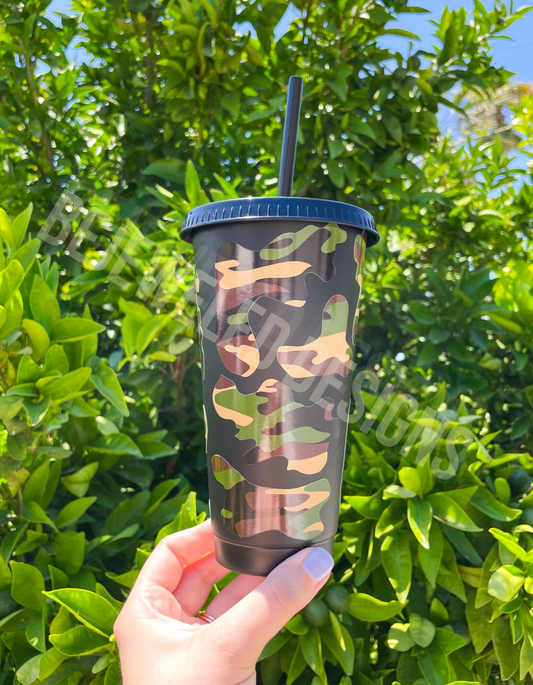 Camo Cold Cup