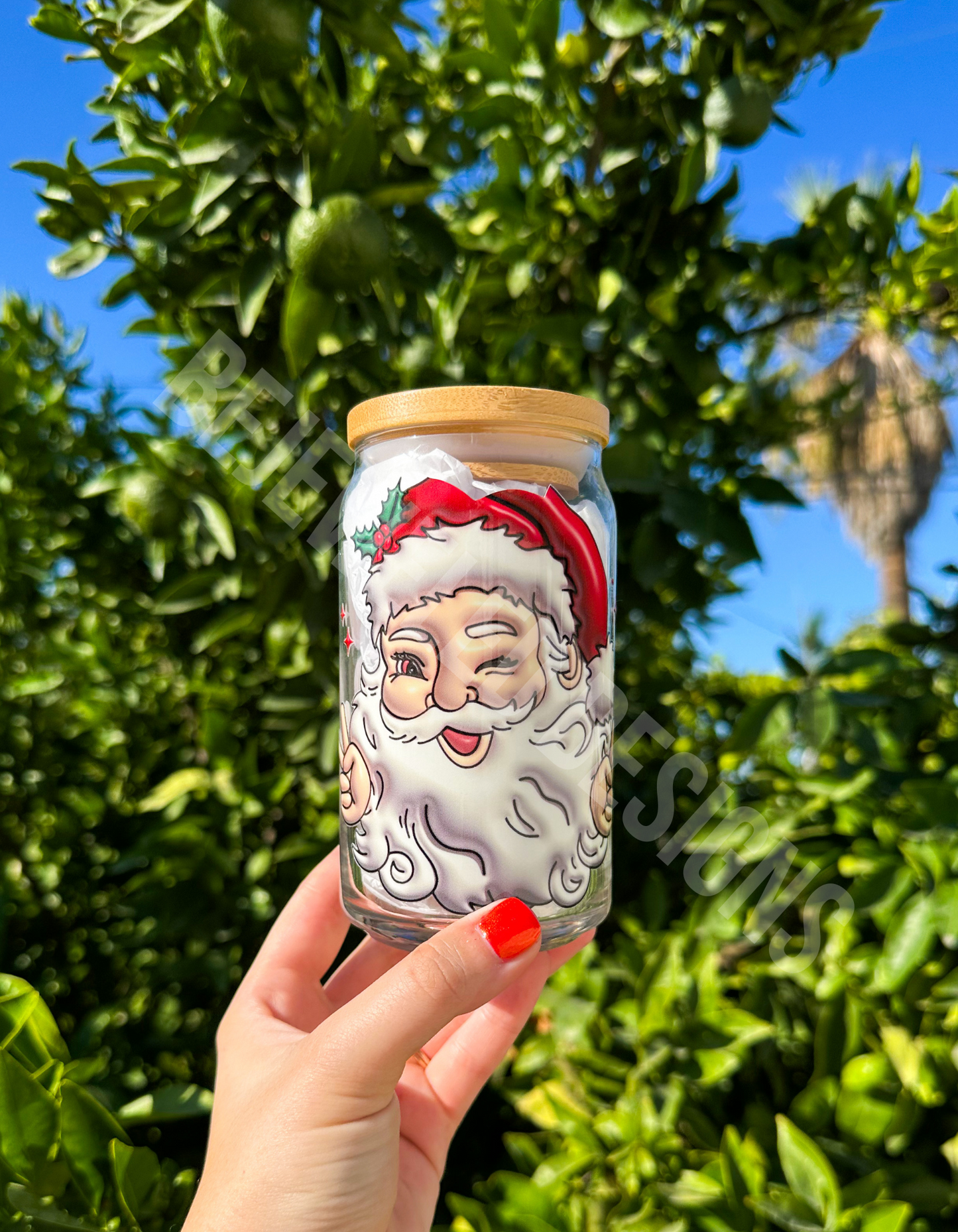 Santa Baby Beer Can