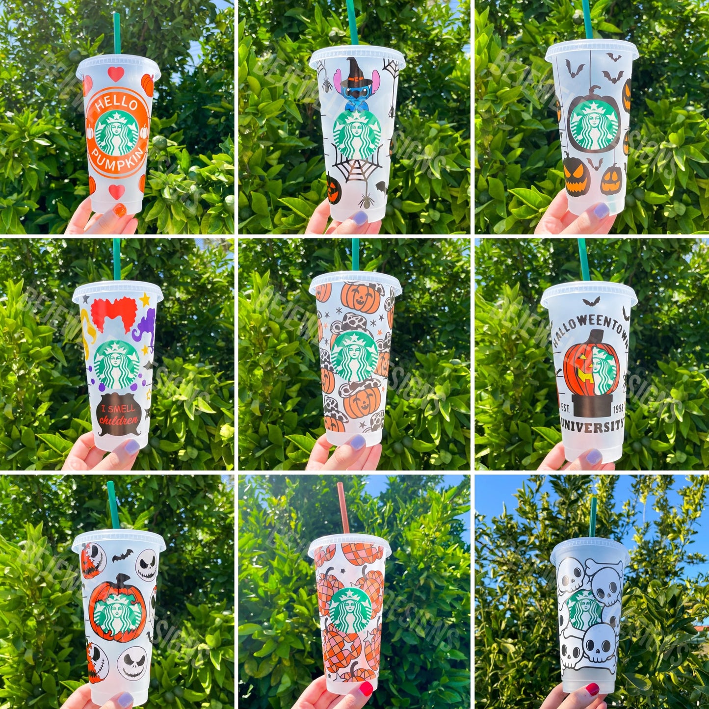 Halloween Cold Cups