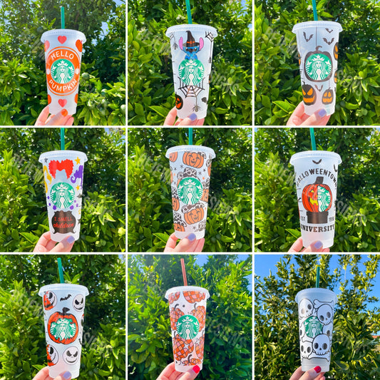 Halloween Cold Cups