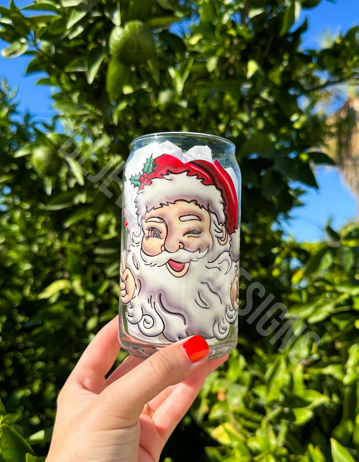 Santa Baby Beer Can