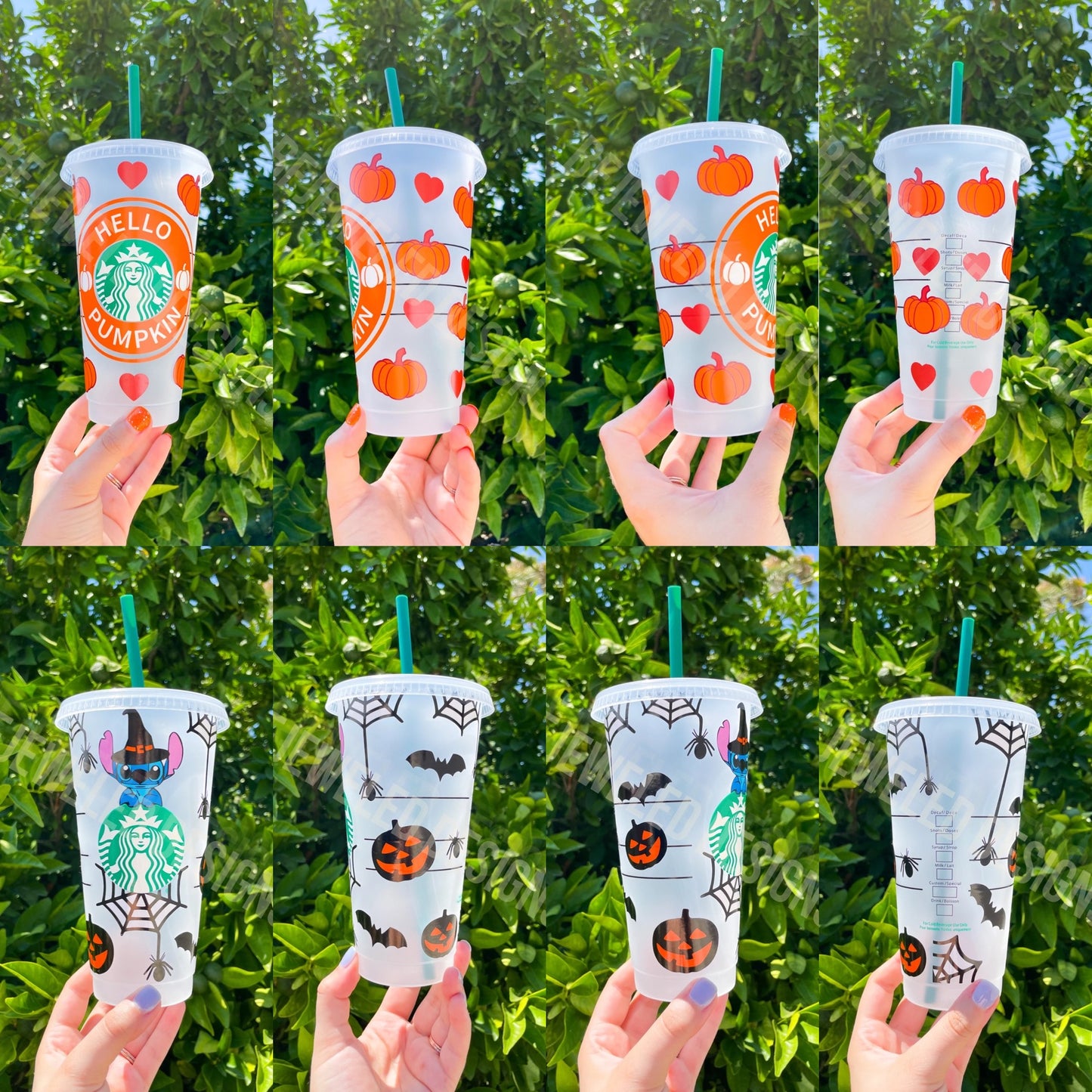 Halloween Cold Cups