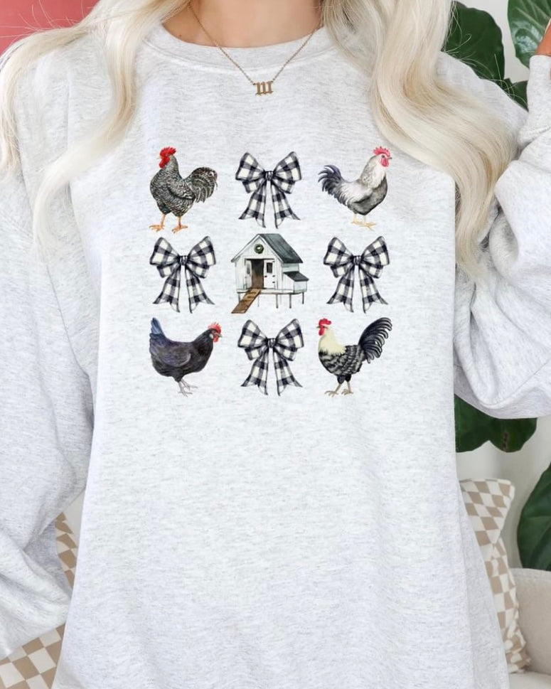 Chickens & Bows Shirt