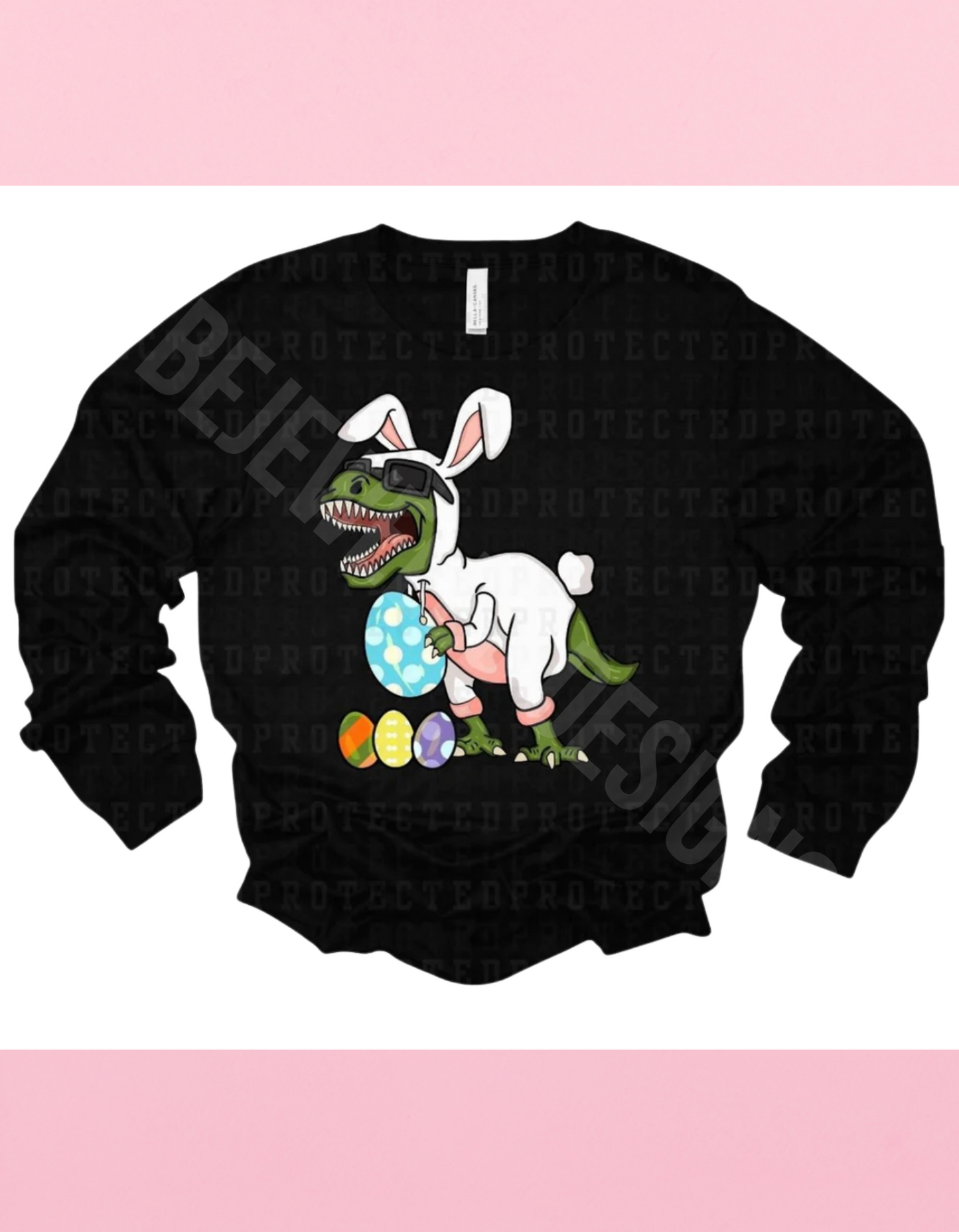 Youth Easter Dino Shirt