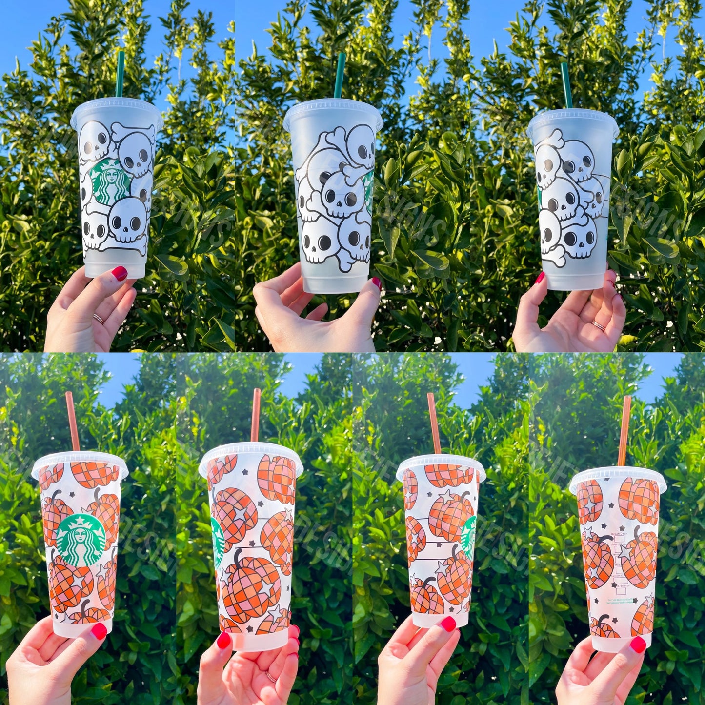 Halloween Cold Cups