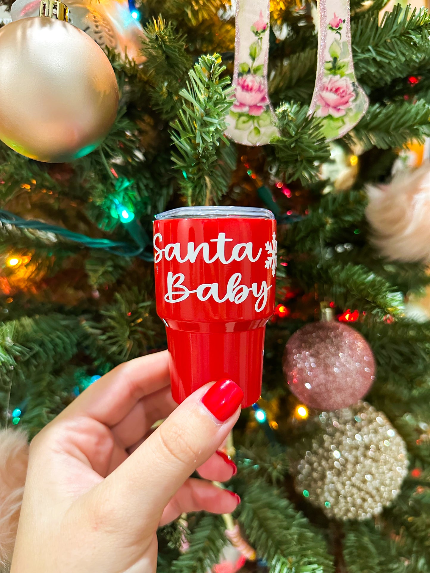 Santa Baby Mini Tumbler