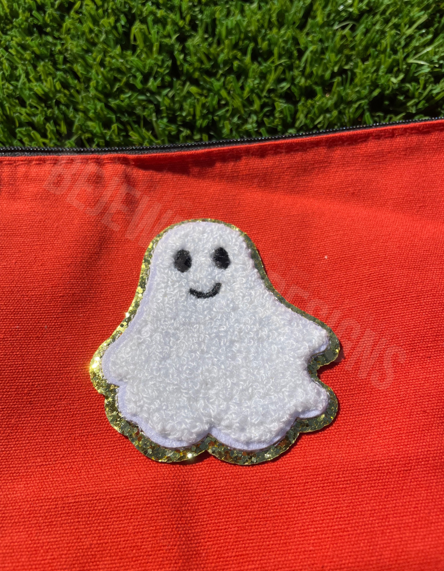 Ghost Patch Cosmetic Bag