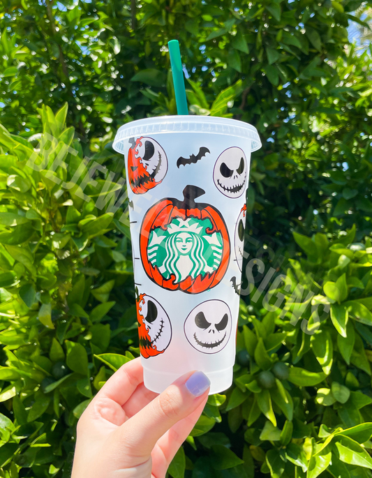 Halloween Pumpkins Cold Cup