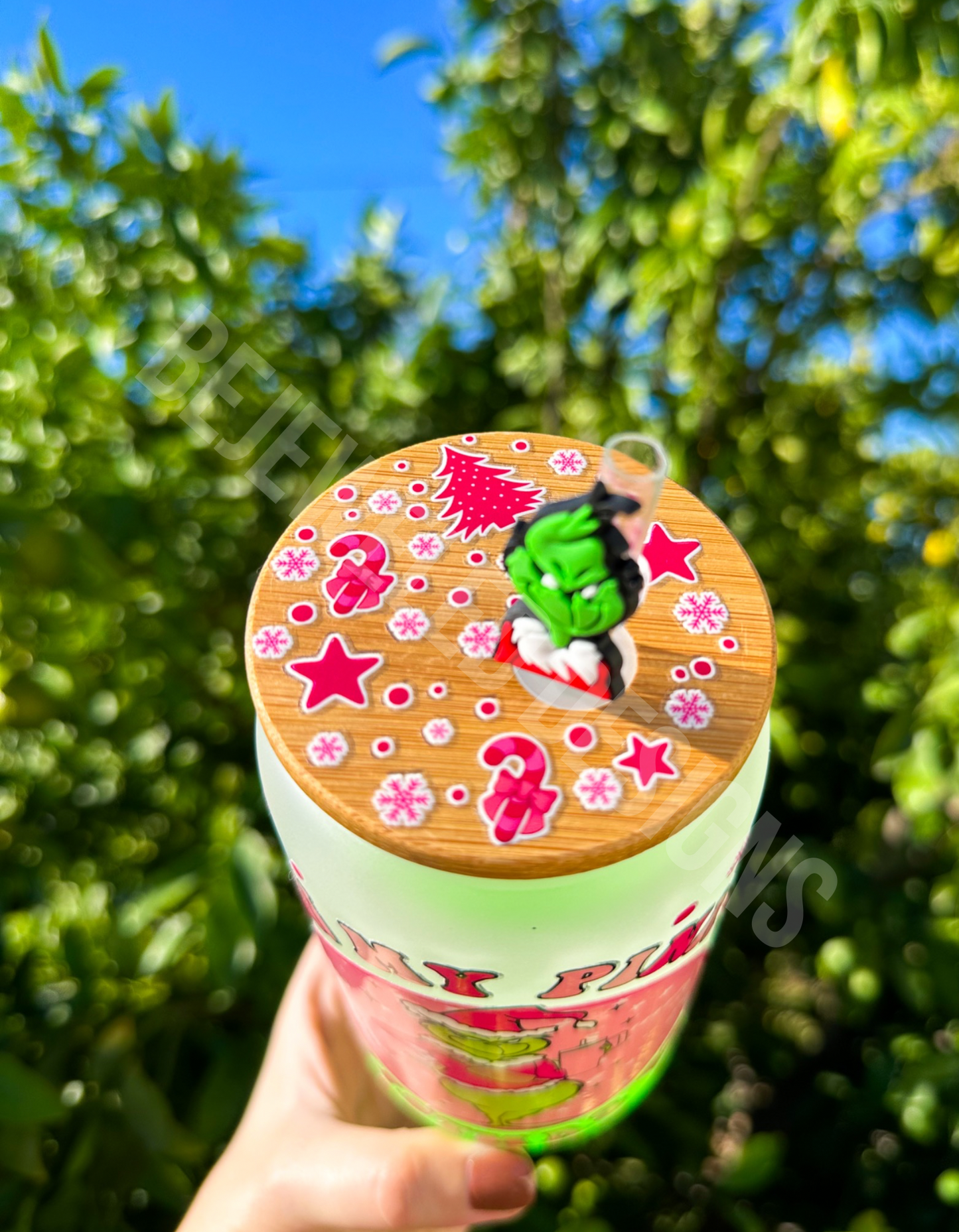Christmas Ombre Cold Cup