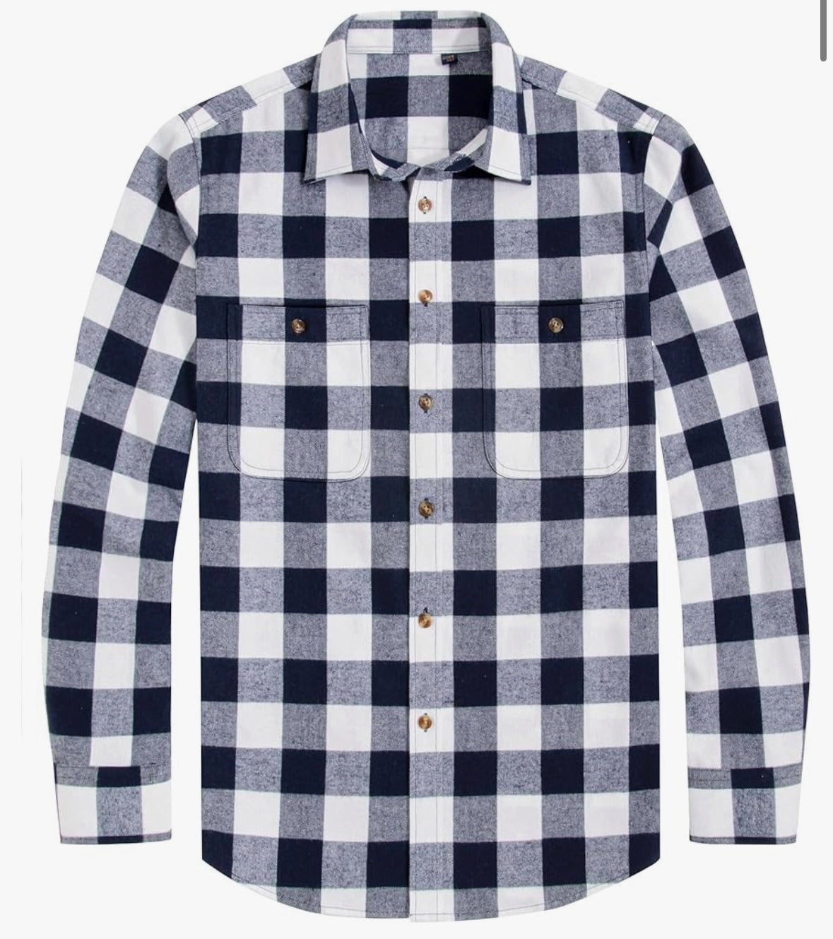 CSUF Dance Team Dad MENS Flannel (Blue/White)