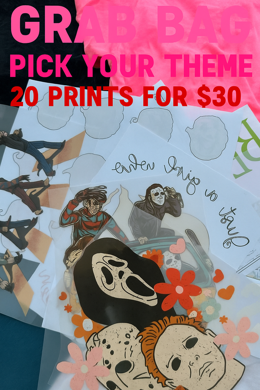 Mystery Grab Bag – 20 Surprise Transfers | $30 Deal!