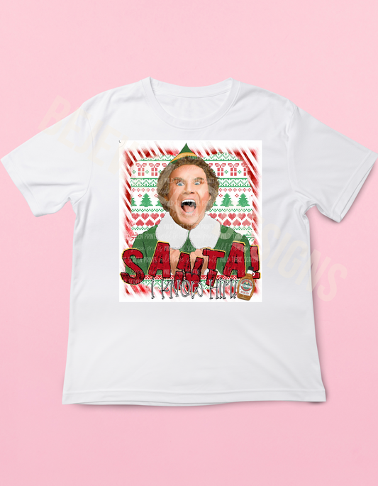 SANTA! Sublimation Shirt