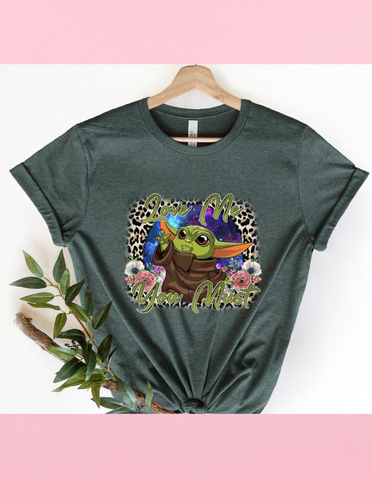 Love Me You Must Sublimation Shirt