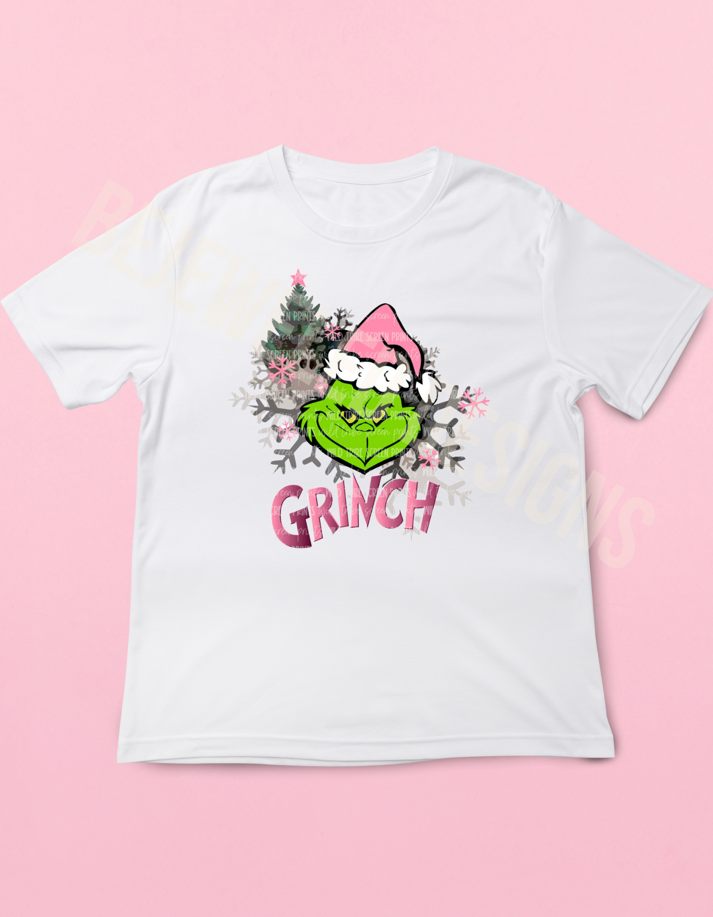 Pink Christmas Sublimation Shirt