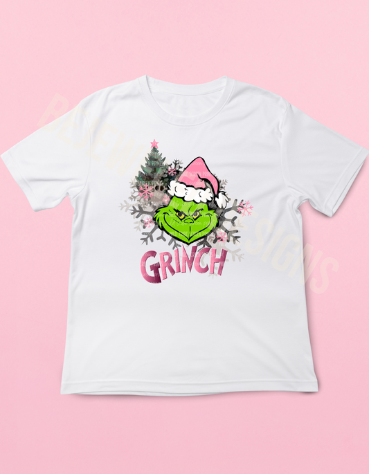 Pink Christmas Sublimation Shirt