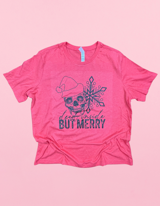 Dead Inside But Merry Shirt