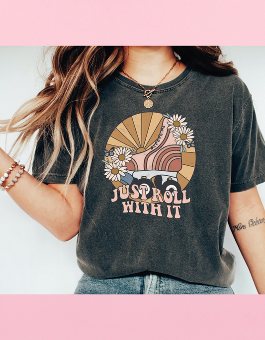 Just Roll With It Sublimation Shirt