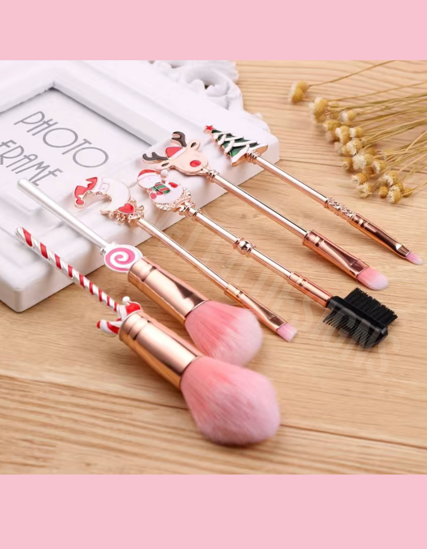 Christmas Makeup Brushes