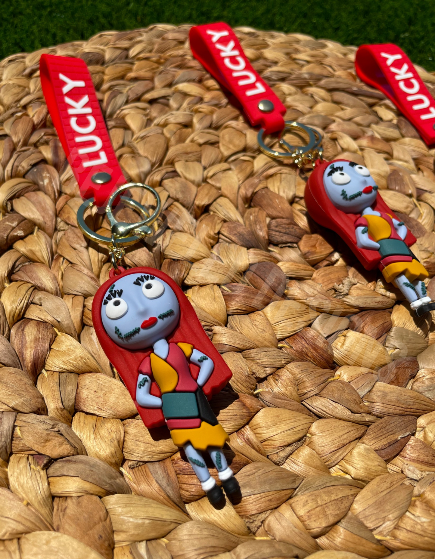 Jack & Sally Keychains