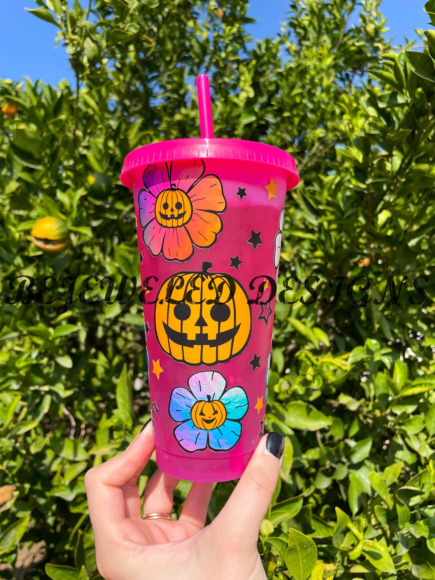 Pumpkin Color Changing Cold Cup