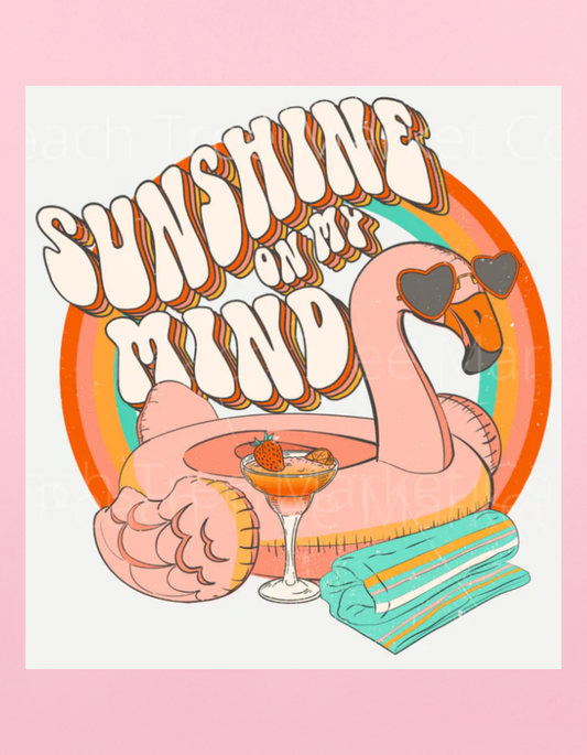 Sunshine On My Mind Sublimation Shirt