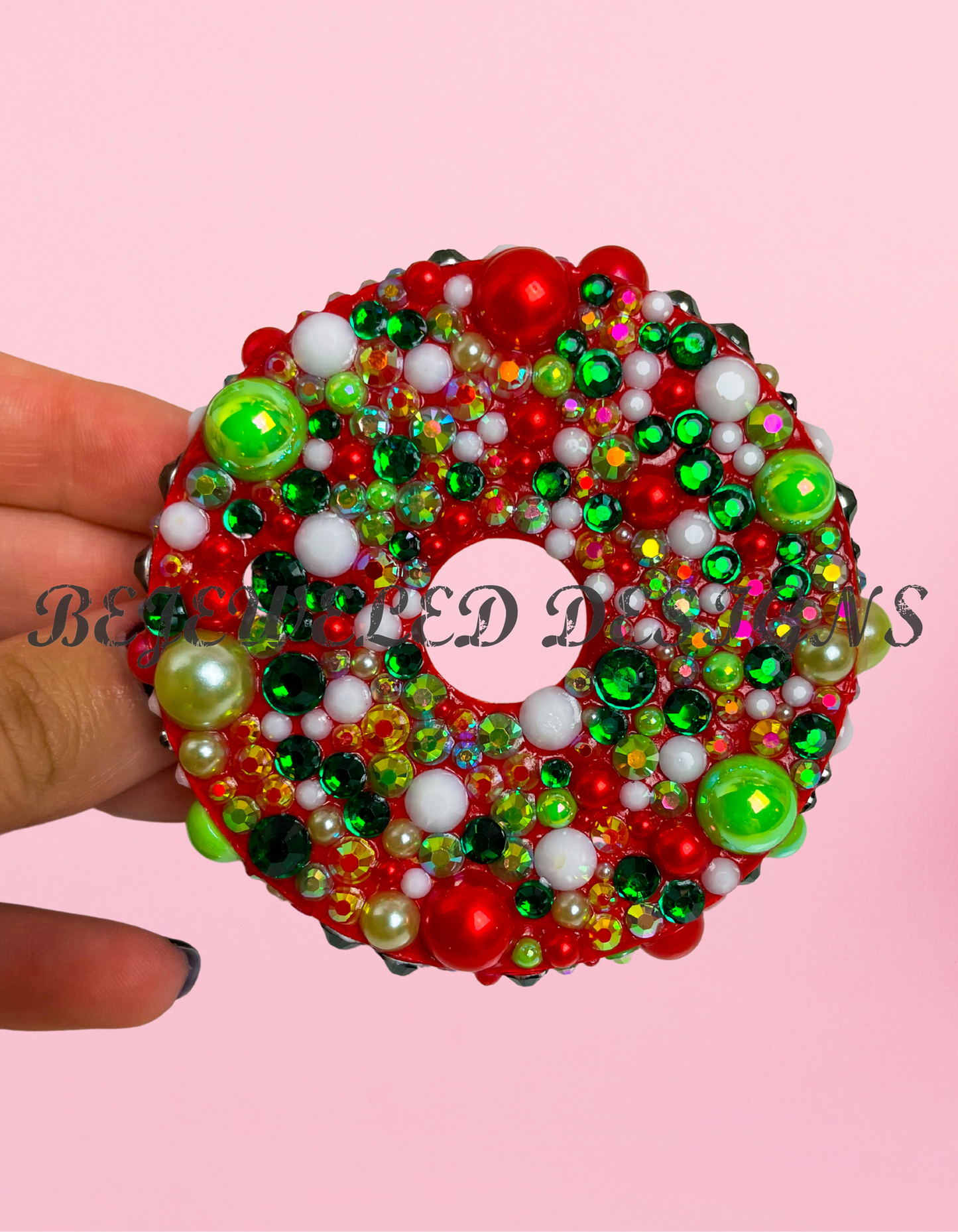 Rhinestone Bamboo Lids