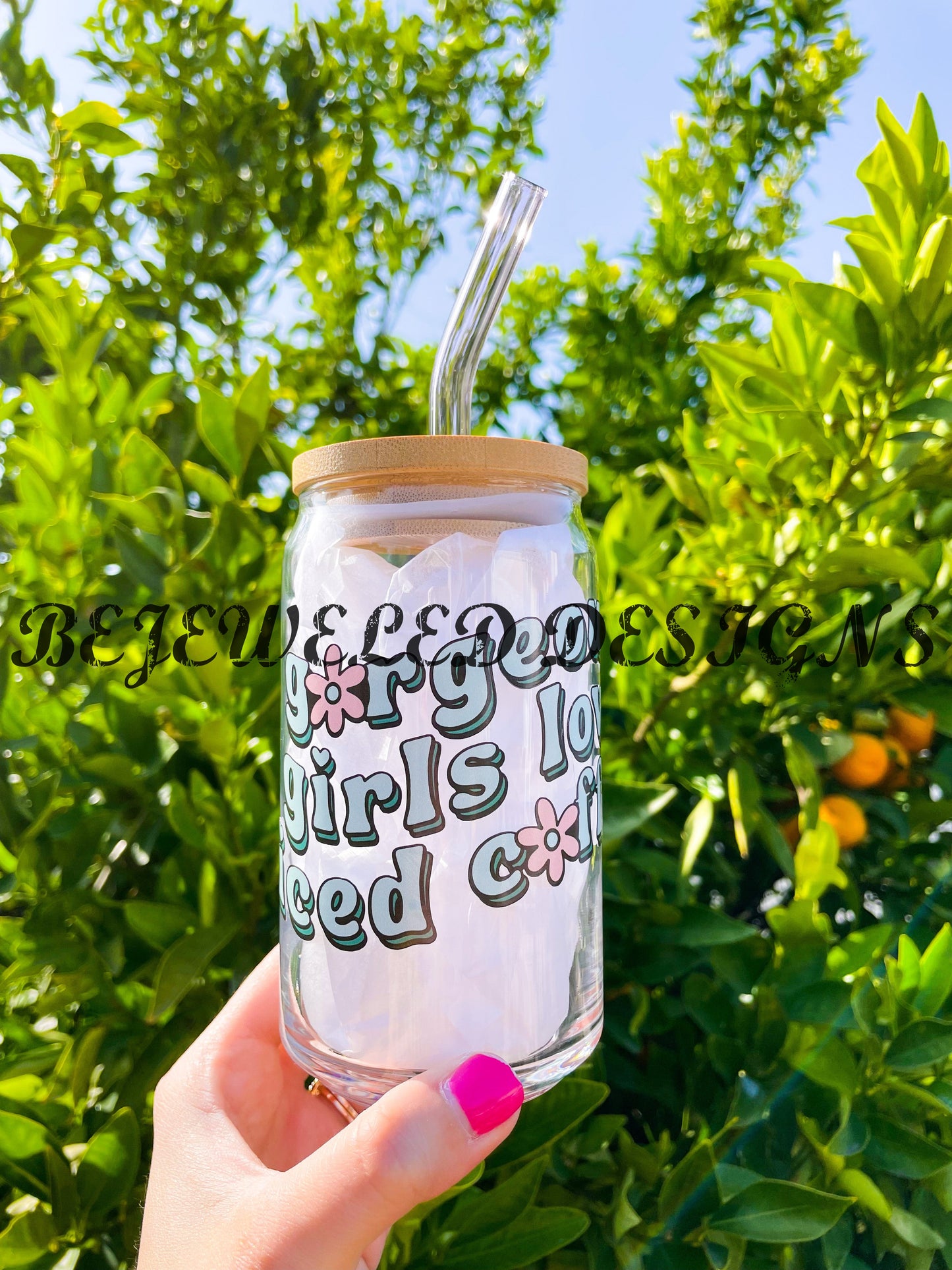 Gorgeous Girls Love Iced Coffee Beer Can