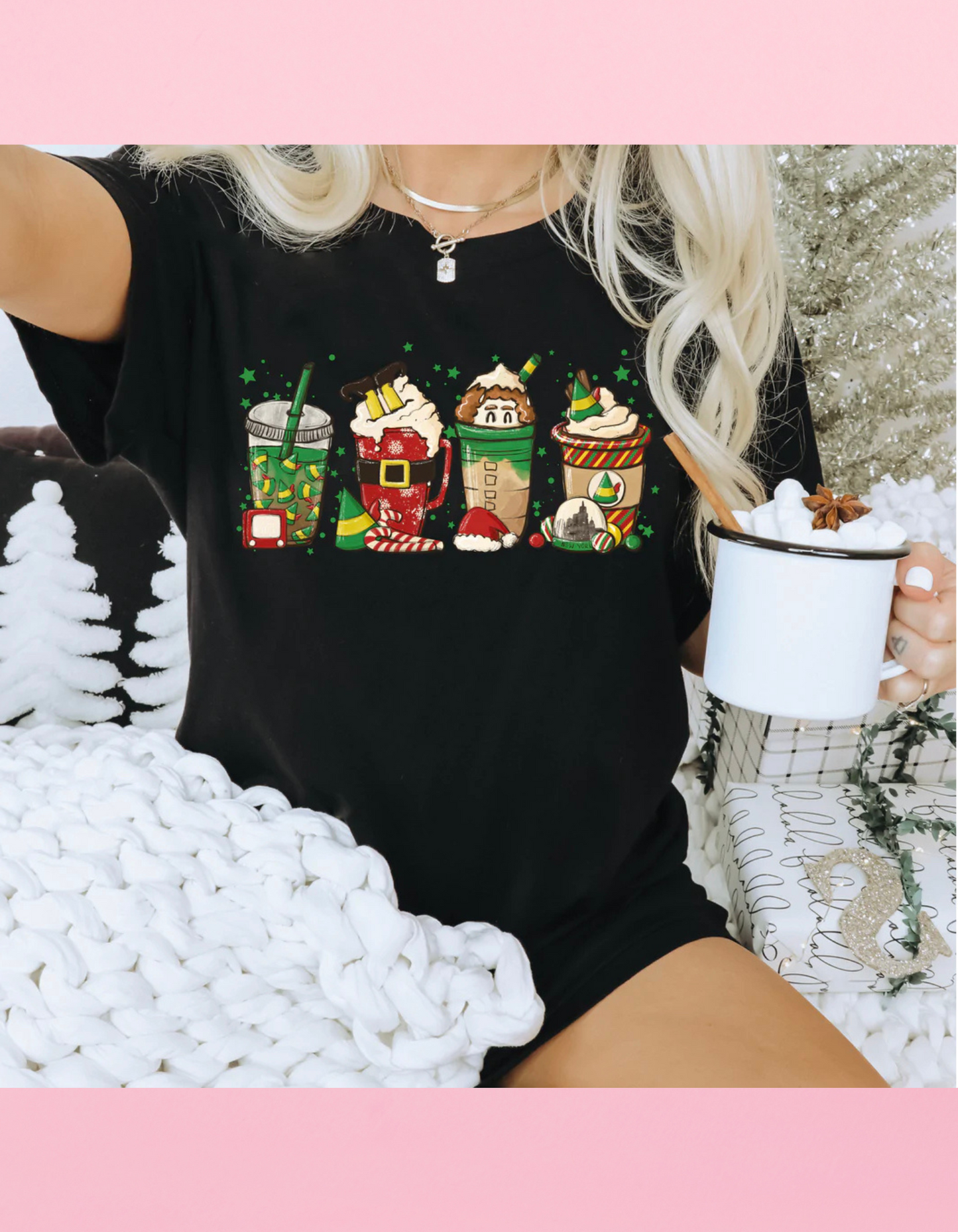 Elf Inspired Coffee Shirt