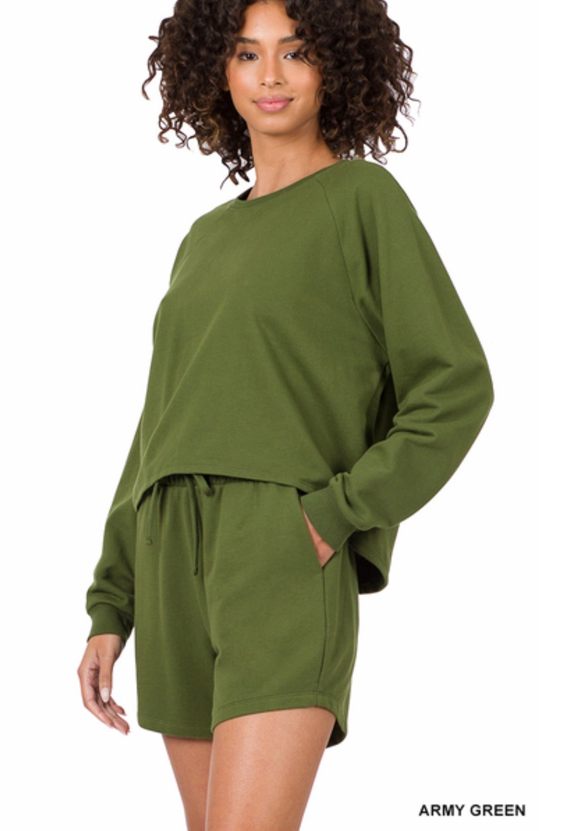 Oversized Top & Shorts Set