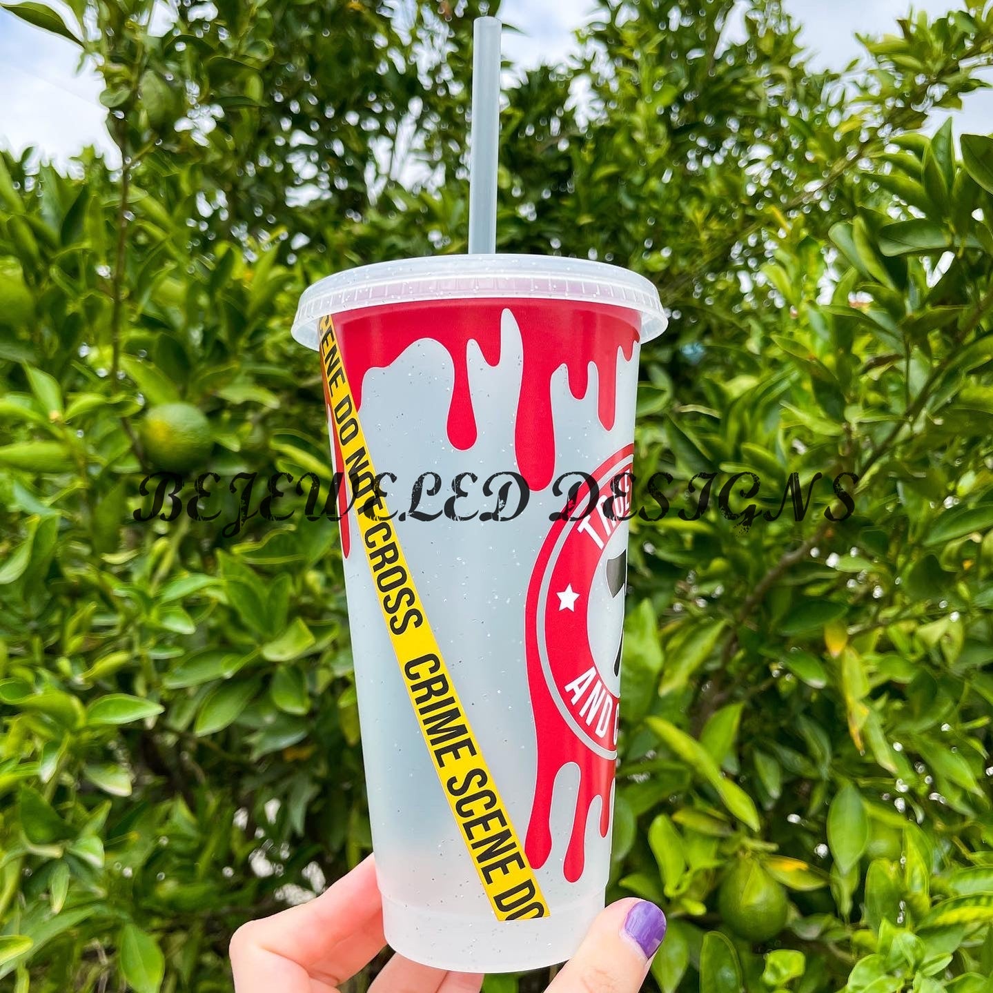 True Crime & Coffee Cold Cup