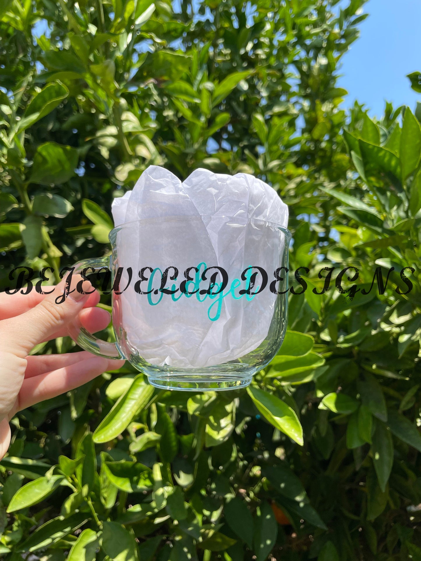 Custom Animal Glass Mug