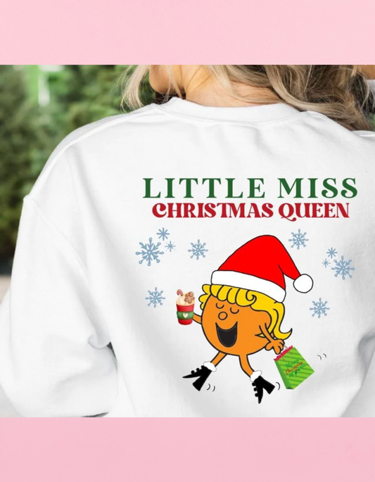 Little Miss Christmas Queen Shirt