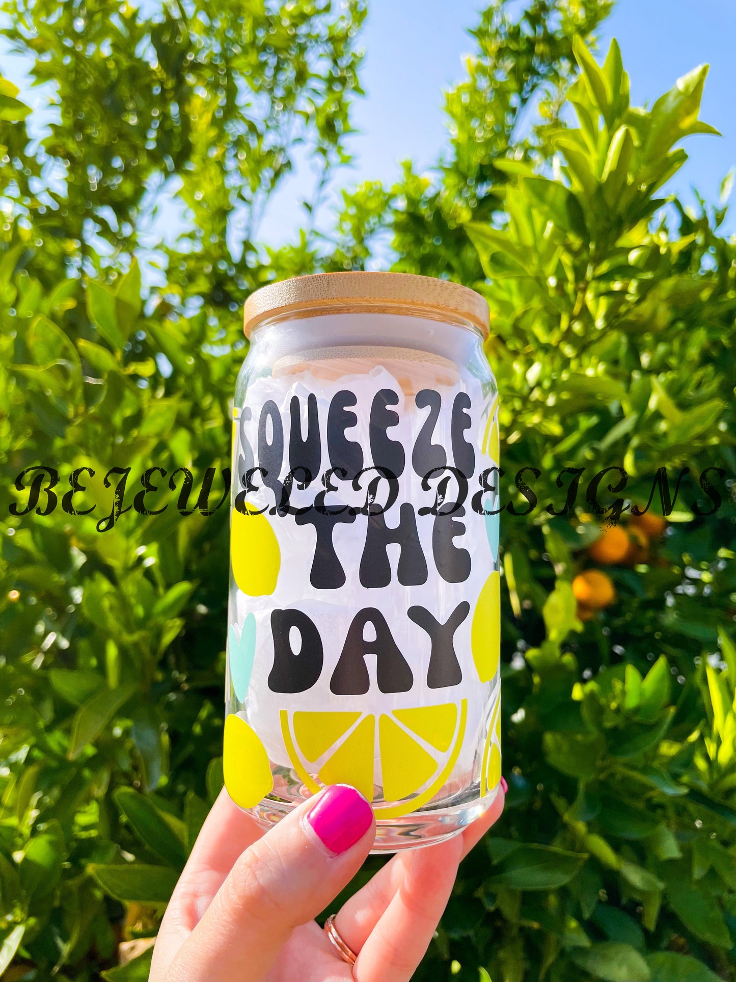 Squeeze The Day Beer Can