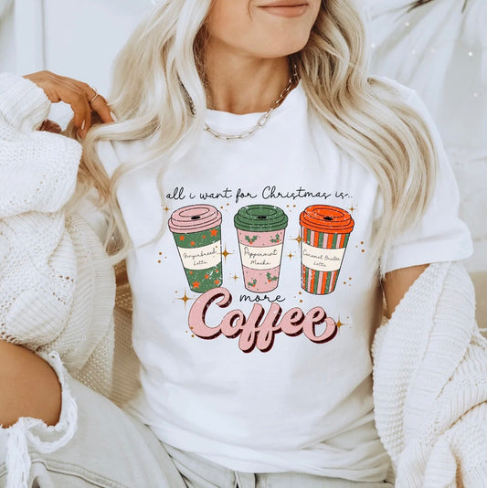 All I Want Is Coffee Shirt