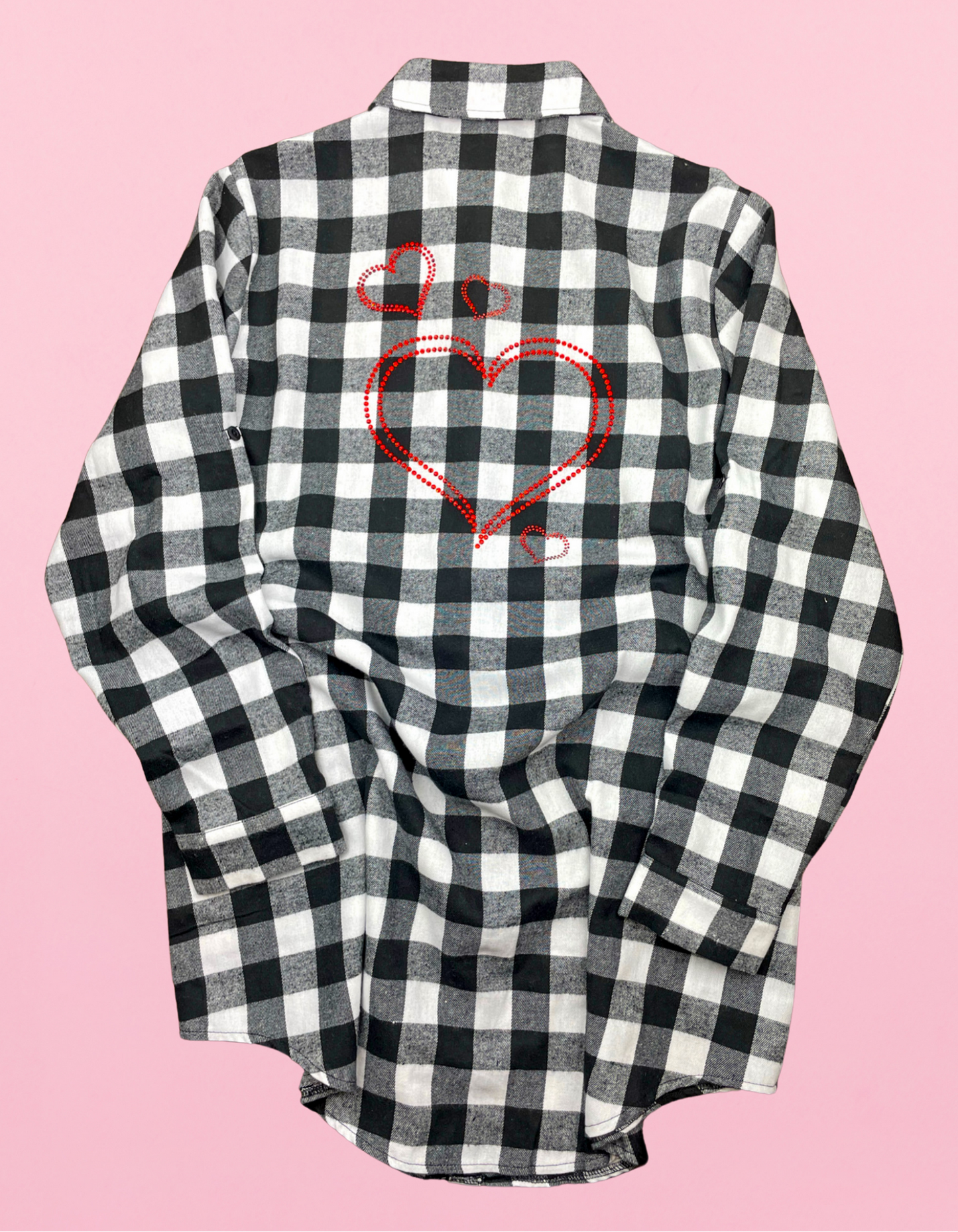 Valentines Heart Flannel