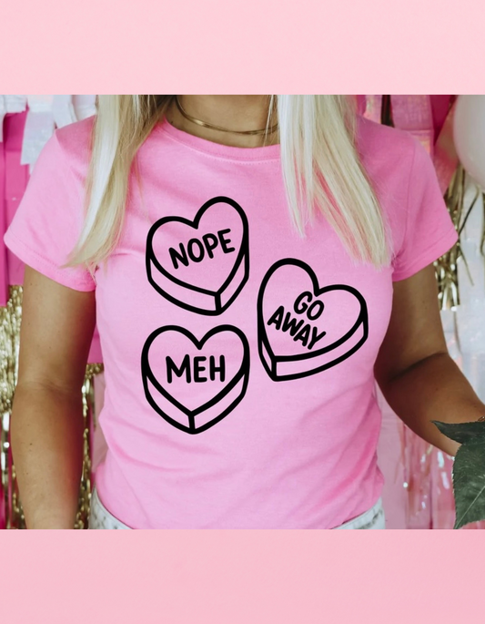 Funny Conversation Heart Shirt