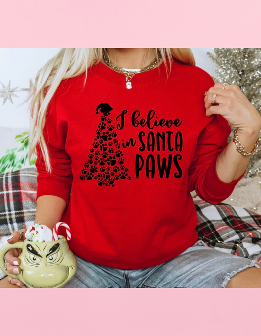 I Believe In Santa Paws Shirt