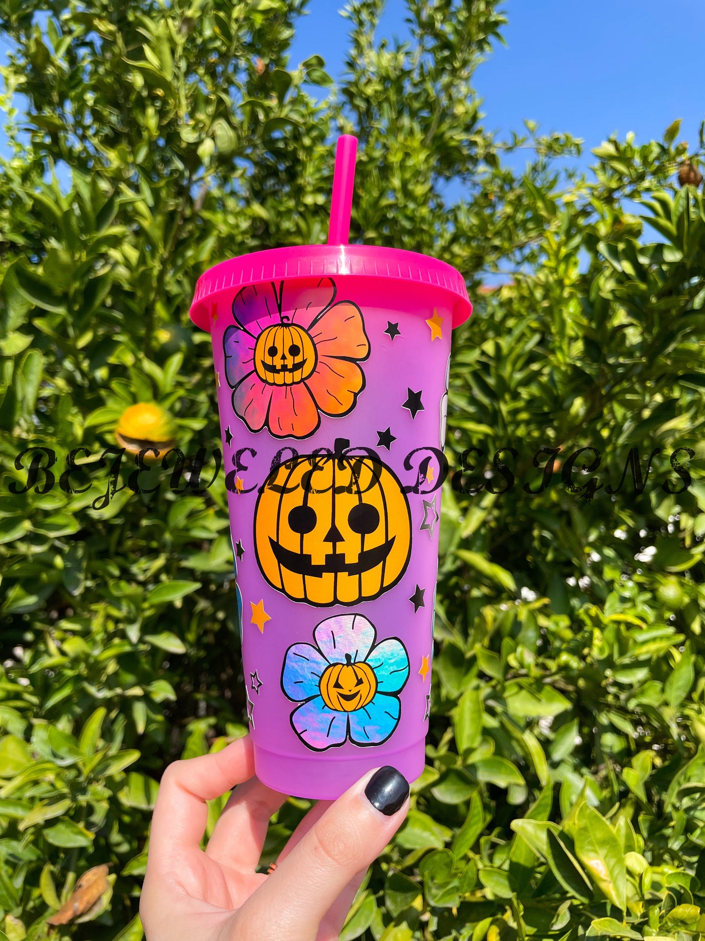 Pumpkin Color Changing Cold Cup