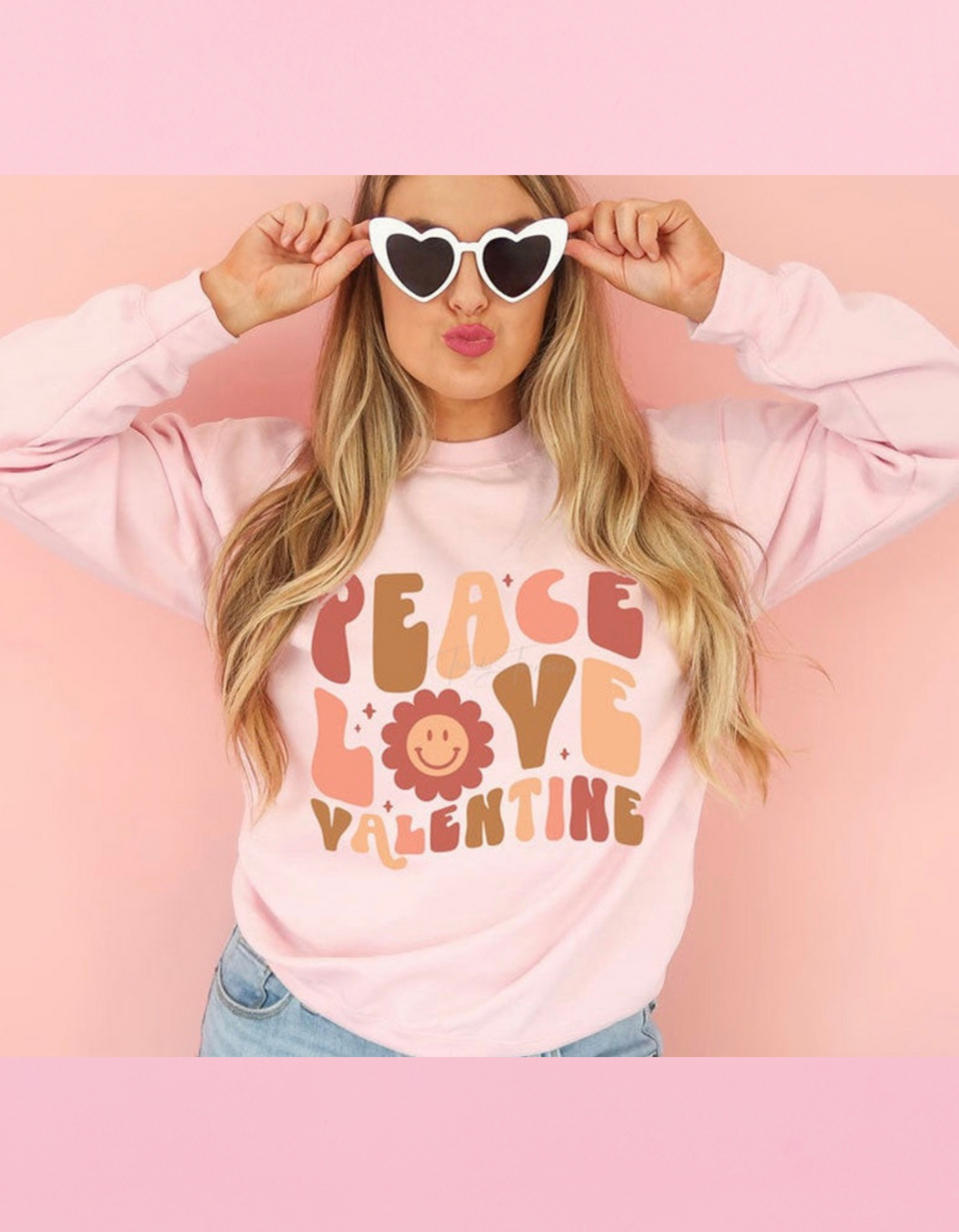 Peace Love Valentine Shirt