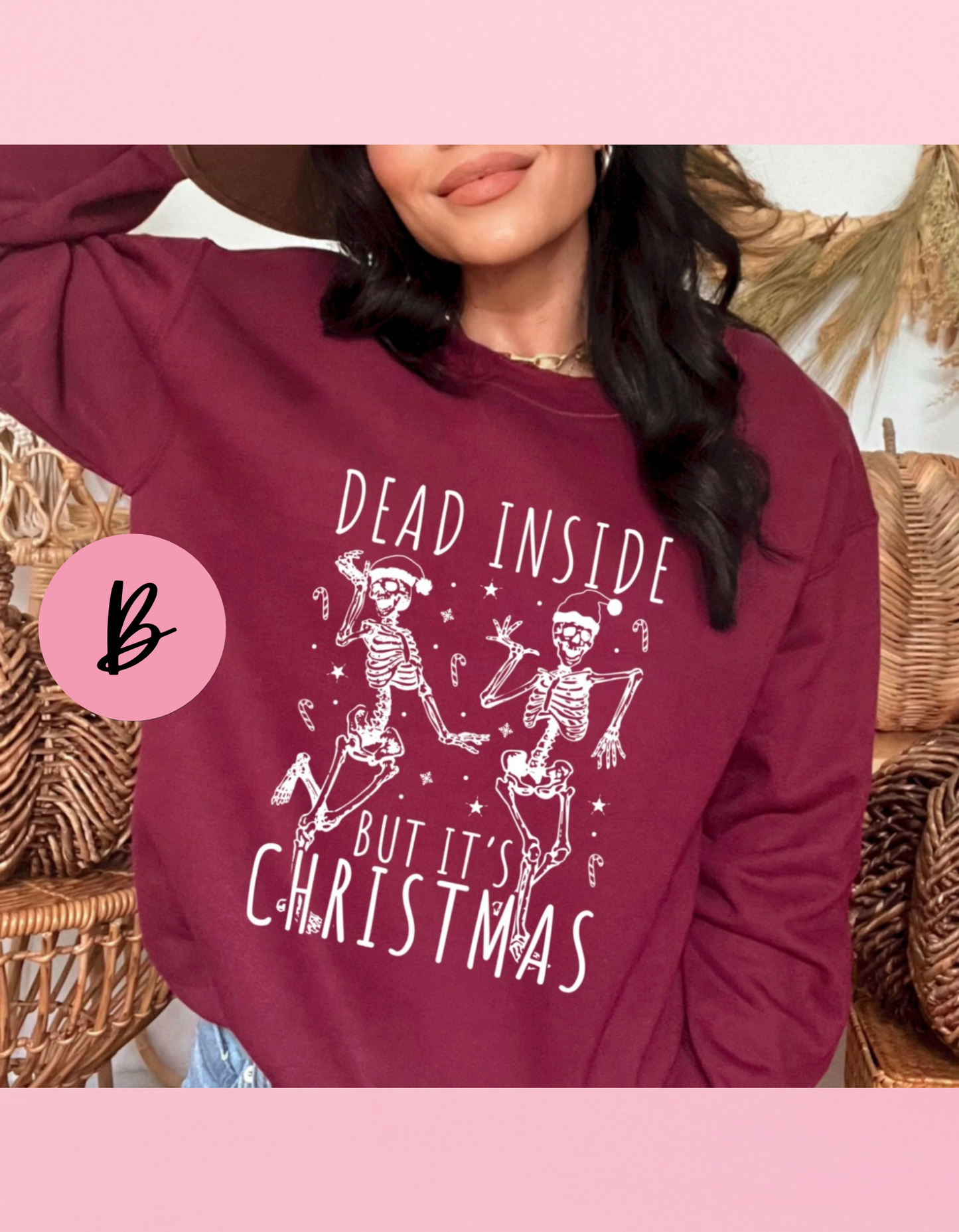 Dead Inside But It’s Christmas Shirt