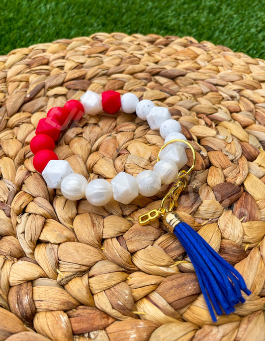 Patriotic Vibes Wristlet