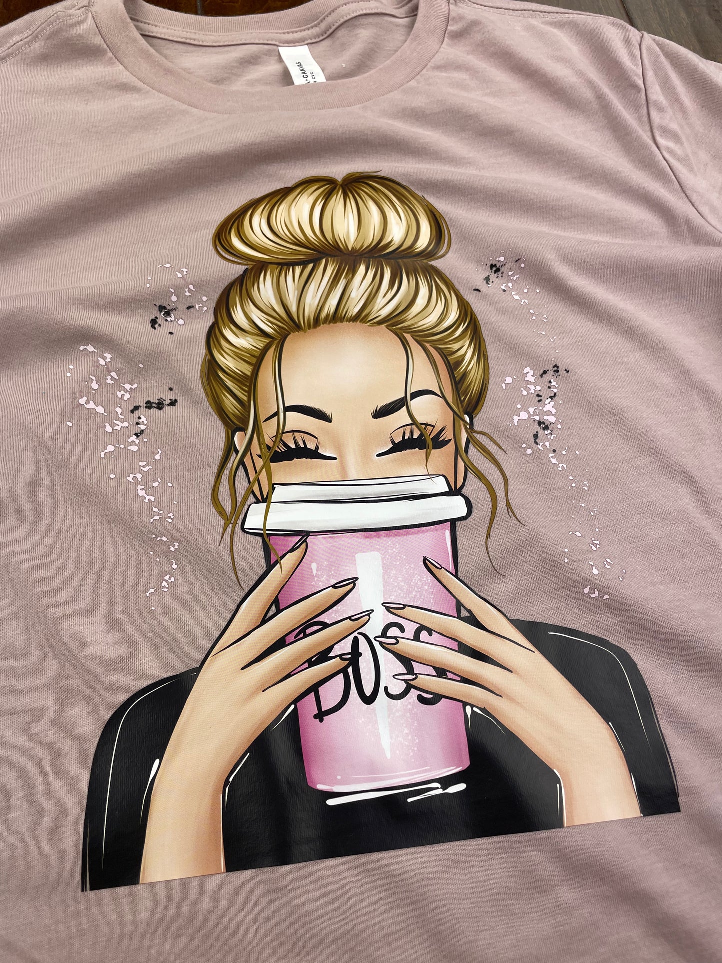 Blonde Boss Babe Shirt